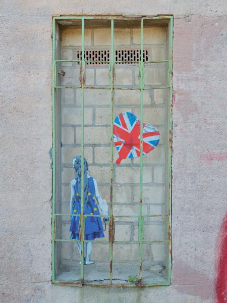 037 "Brexit" C-Type Leon Winkel streetart Kunstdruck Poster
